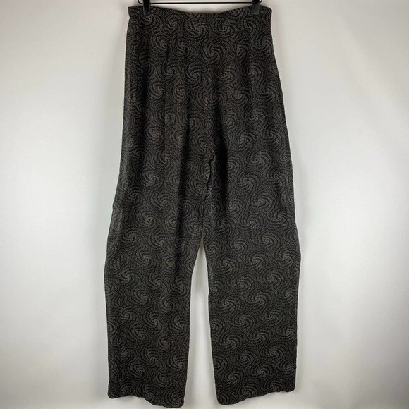 Banana Republic Pants Womens Size 12 Black Lightweight Wide Leg Casual Ladies - Picture 2 of 5